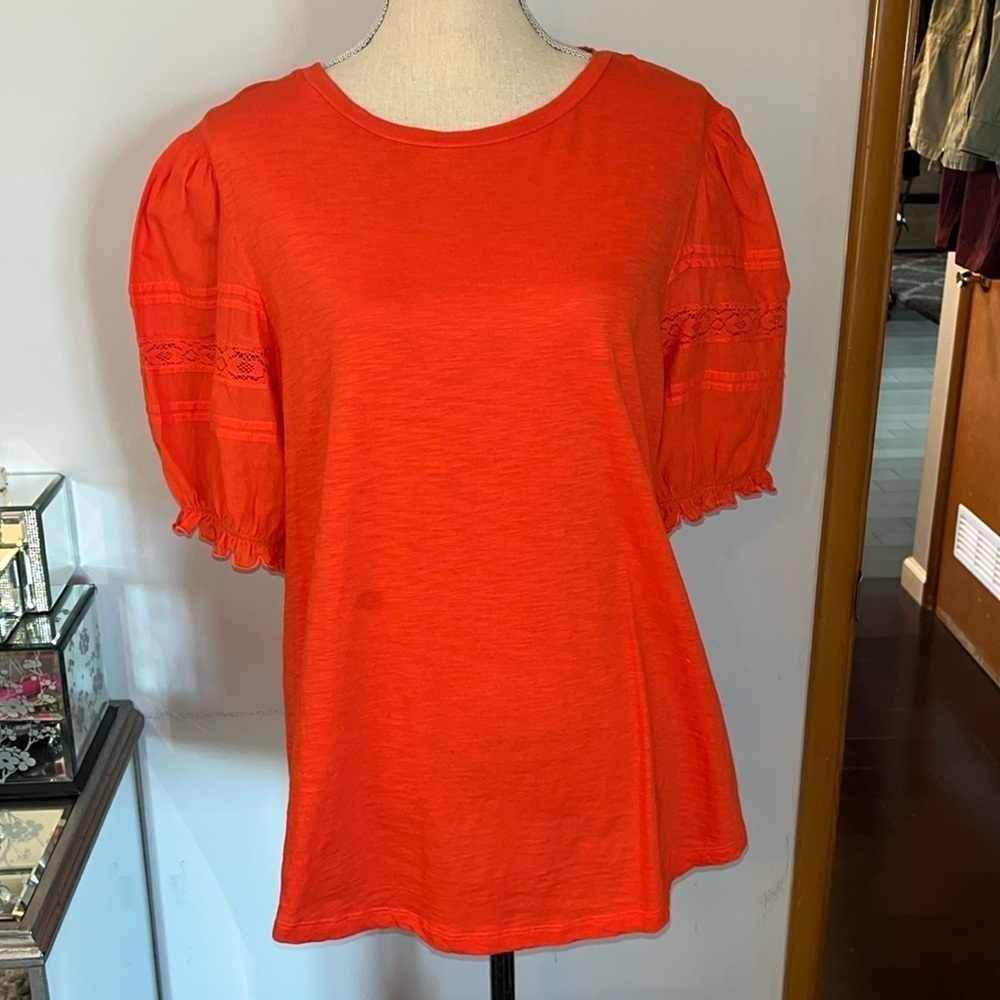 Polo Ralph Lauren Black Label Women's Orange Blouse XL